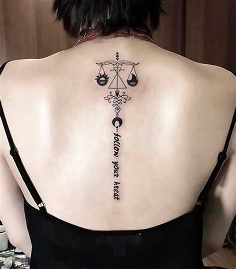 signo libra tatuaje mujer|60 Tatuajes de Libra: Descubre los mejores diseños de tu signo